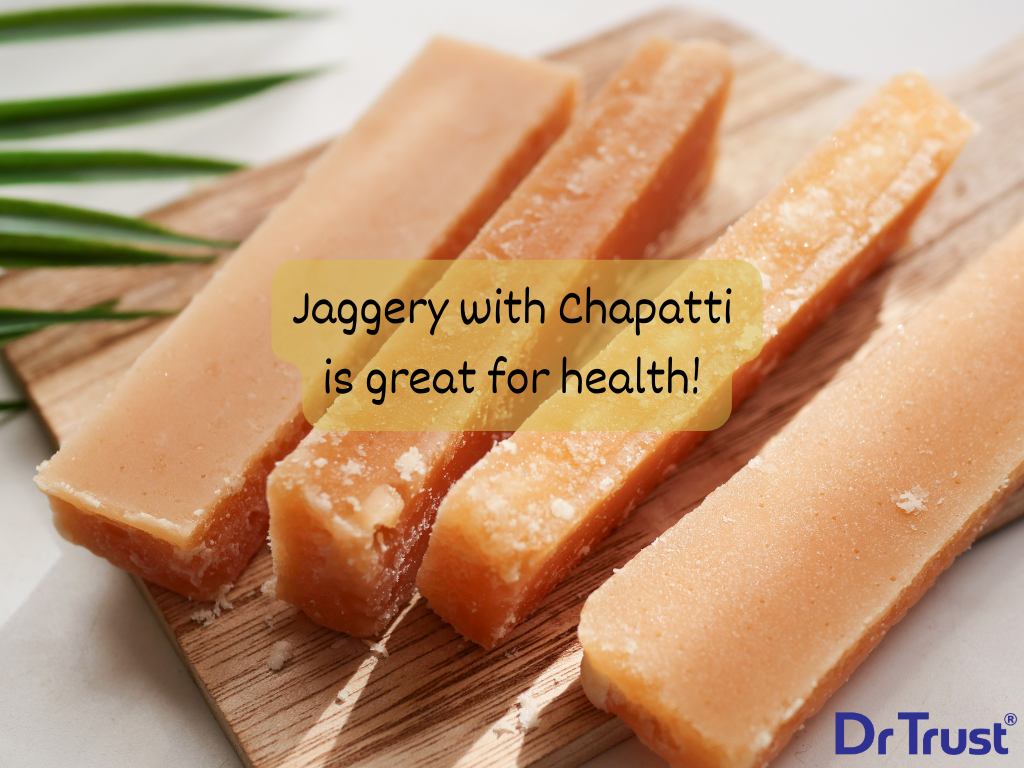 5 Unbeatable Health Benefits Of Eating Jaggery with Roti